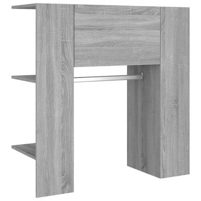 VidaXL Armoire de couloir Sonoma gris 97,5x37x99 cm Bois d'ingénierie 6 VidaXL Armoire de couloir Sonoma gris 97,5x37x99 cm Bois d'ingénierie – Image 6